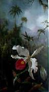 Martin Johnson Heade Two Hummingbirds oil painting